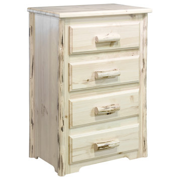 Montana Collection 4-Drawer Chest, Ready to Finish