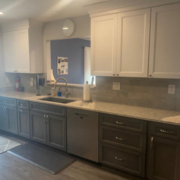 Transitional Two-Toned Kitchen