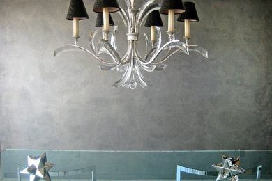 Dining room - contemporary dining room idea in Other