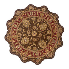 Free Form Area Rugs Houzz L R Resources Inc Lr Shapes 50921 Brown Red Area Rug 7 9