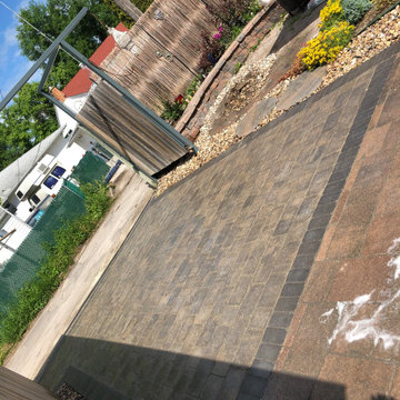 Backyard Patio & Parking Pad Installation - Barkman Roman Pavers
