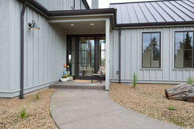 Inspiration for a cottage exterior home remodel in Other