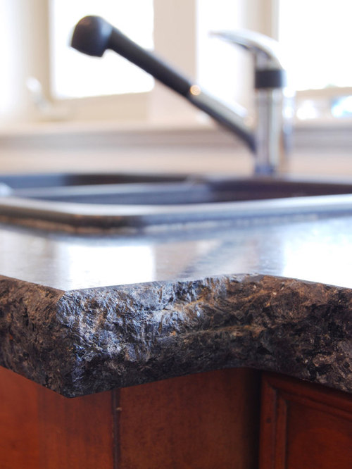 Chiseled Edge Granite Counter Tops Houzz