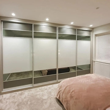 Bespoke Built-in Sliding Wardrobe | Watford London | Inspired Elements