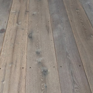 Antique Wide Plank Oak Flooring