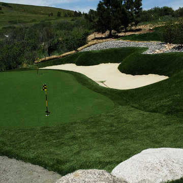 Synthetic Putting Green Complexes (bunkers/chipping/hazards)