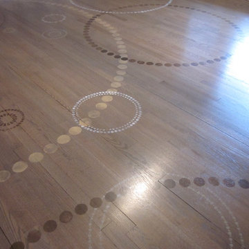 Short Hills, NJ hand painted floor