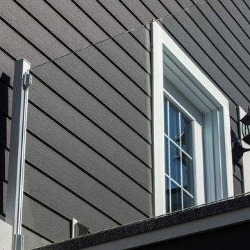 Modern Apartments with Clapboard Siding in Thunder Bay, Ontario, Canada