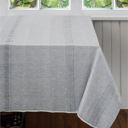 Sustainable Threads (L) - Salt and Pepper Cotton Tablecloth 60 by 60 - Sustainable Threads (L) - Tablecloths