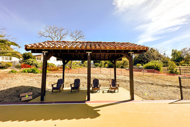 Example of a patio design in San Diego