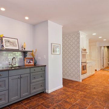 Pantry Removed - Transforming Space Into Beautiful Kitchen