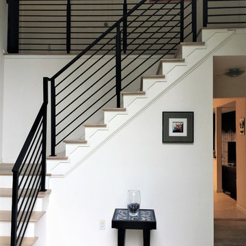 Stephanie - horizontal steel railing