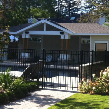 Oakville Custom Built- Exterior Finishes- Wood Siding & Cedar Shake
