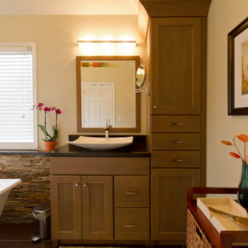 Bathroom, designed by Colette Sonby