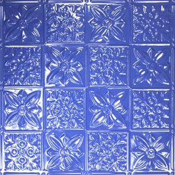 0612 Tin Ceiling Tile - Classic - FLOWER POWER - Ceiling Tile
