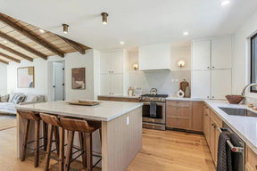 Elevate Your Space: White Oak Rift and Custom Skinny Shaker Cabinets