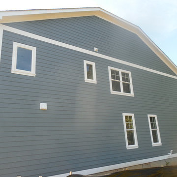James Hardie Straight Shake Boothbay Blue