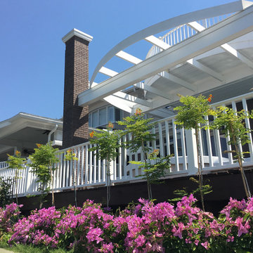 A remarkable riverfront estate with echoes of Frank Lloyd Wright's Prairie style
