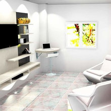 Living, salon, TV