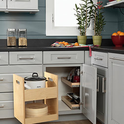 Corner Cabinet Storage - Kitchen Drawer Organizers