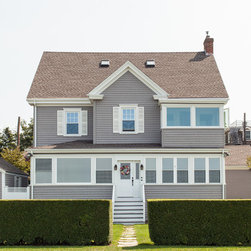 Siding After Transformation in Newport, RI - Windows