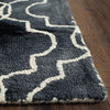 Safavieh Dip Dye Collection DDY676 Rug, Graphite/Ivory, 2'3"x6'