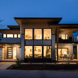 2017 PNE Modular Prize Home - Siding And Stone Veneer