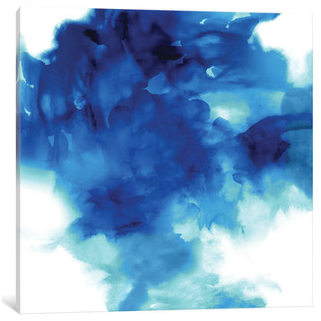 "Ascending In Blue II" by Daniela Hudson, Canvas Print, 12"x12"