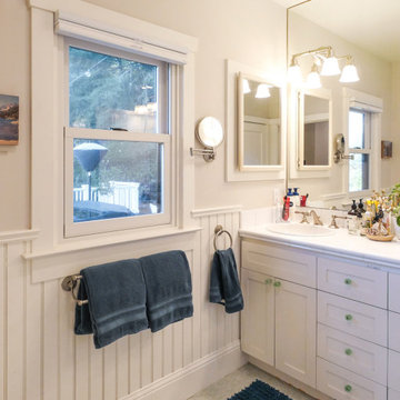 Double Hung Window in Delightful Bathroom - Renewal by Andersen San Francisco Ba