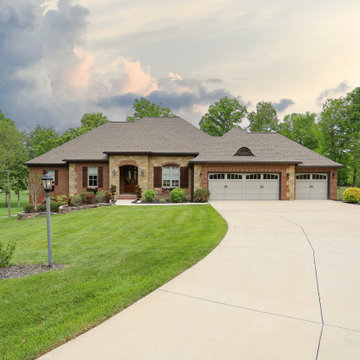 Golf Course Front Home