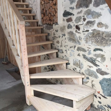 fabrication d'escaliers extérieur