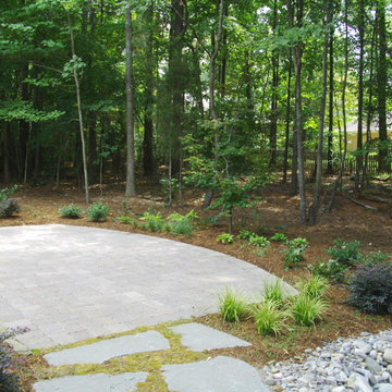 Natural Side & Back Yard
