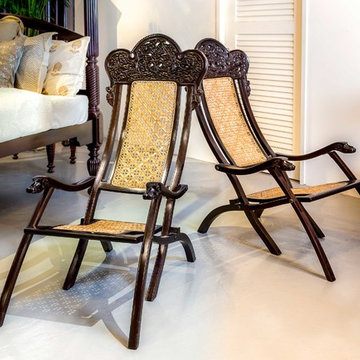 Antique colonial chairs & settees