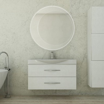 New Wall-Hung Bathroom Cabinets