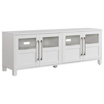 Holbrook Rectangular TV Stand for TV's up to 75 in White