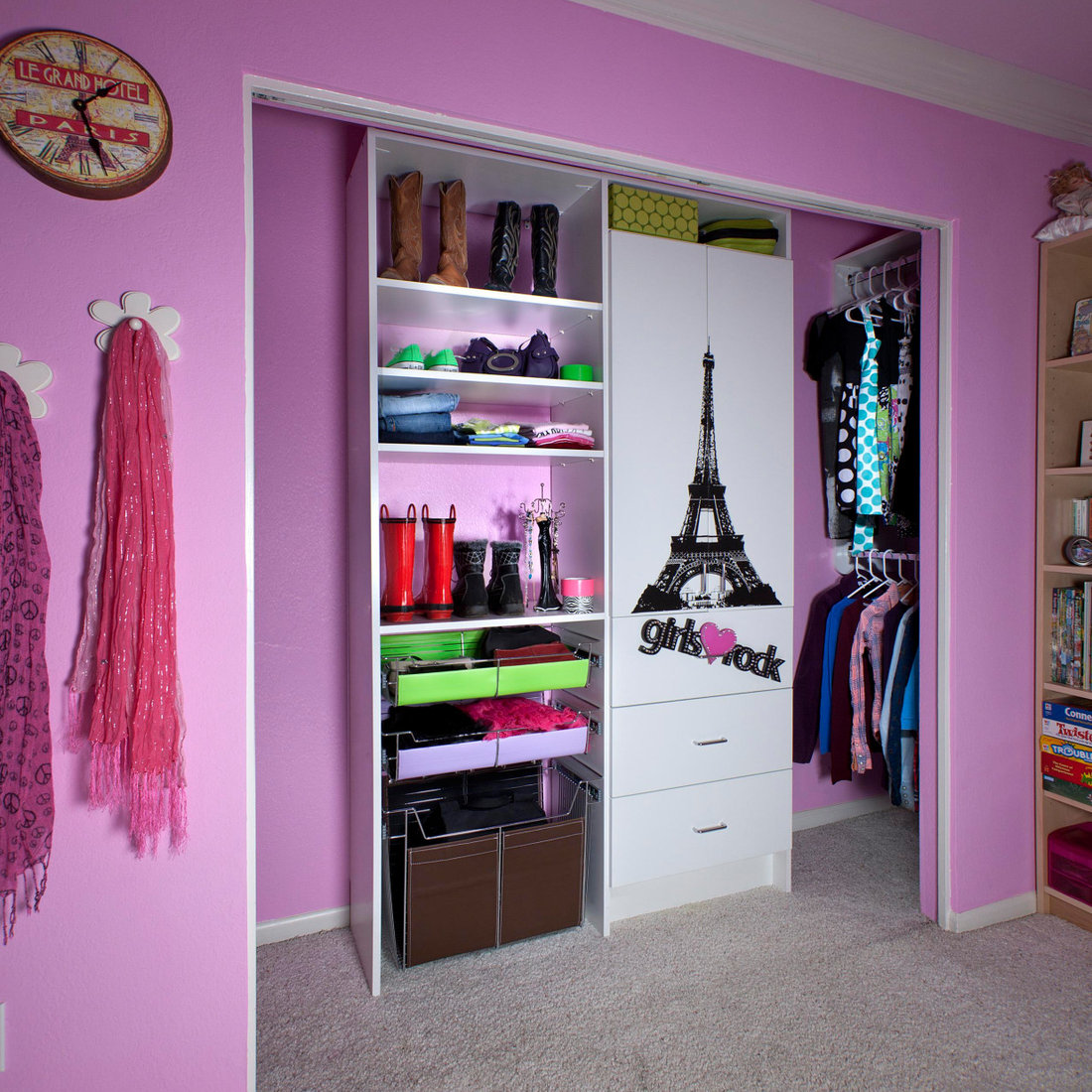 Transitional Closet
