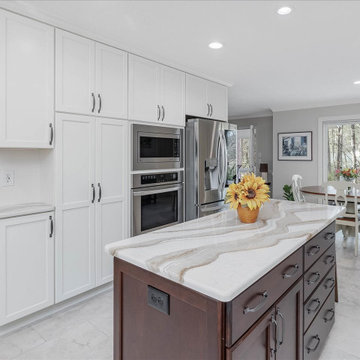 Kitchen, Laundry and Bookcase Design Southern Pines, NC