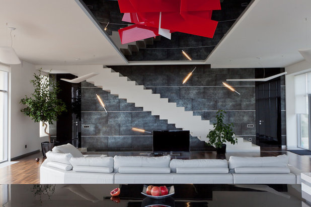 Современный Гостиная by Anna Shemuratova Interiors