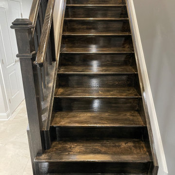 Staircase built from scratch MASTER CARPENTRY