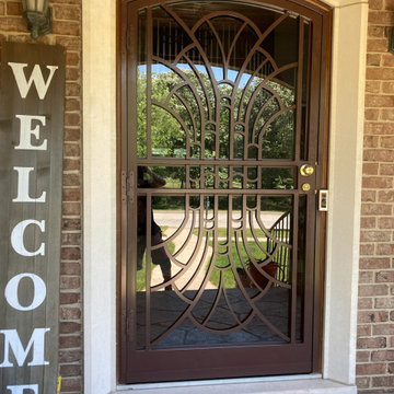 Camber Top / Arch Top Security Storm Door