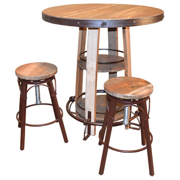 Bayshore Pub Table and Chairs, 3-Piece Set