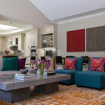 Sophisticated kitchen and great room