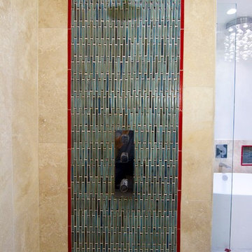 Tahitian inspired bathroom created by Bradco