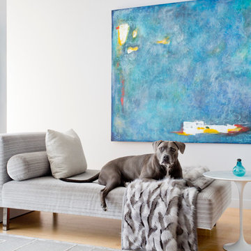 My Houzz: A West Chelsea Duplex Combines Modern Style and Glamour