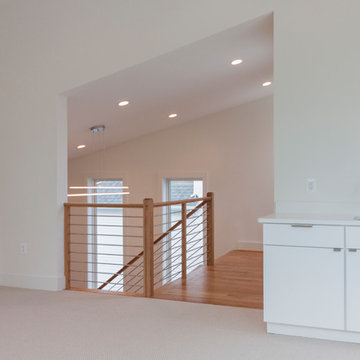 Project #48 | Contemporary Staircase with Warm Tones