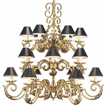 Campenche Wrought Iron Chandelier