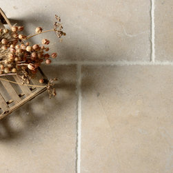 Vintage Bronze Tumbled Limestone || Floors of Stone - Home Improvement