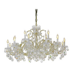 Inviting Home - Maria Theresa Crystal Chandelier - Chandeliers