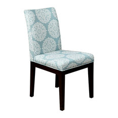Office Star Dining Room Chairs Houzz Office Star Products Avenue Six Dakota Parsons Chair In Gabrielle Sky Dining Chairs
