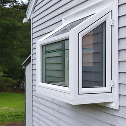 Kitchen Garden Window with White PIonite Interior - Products